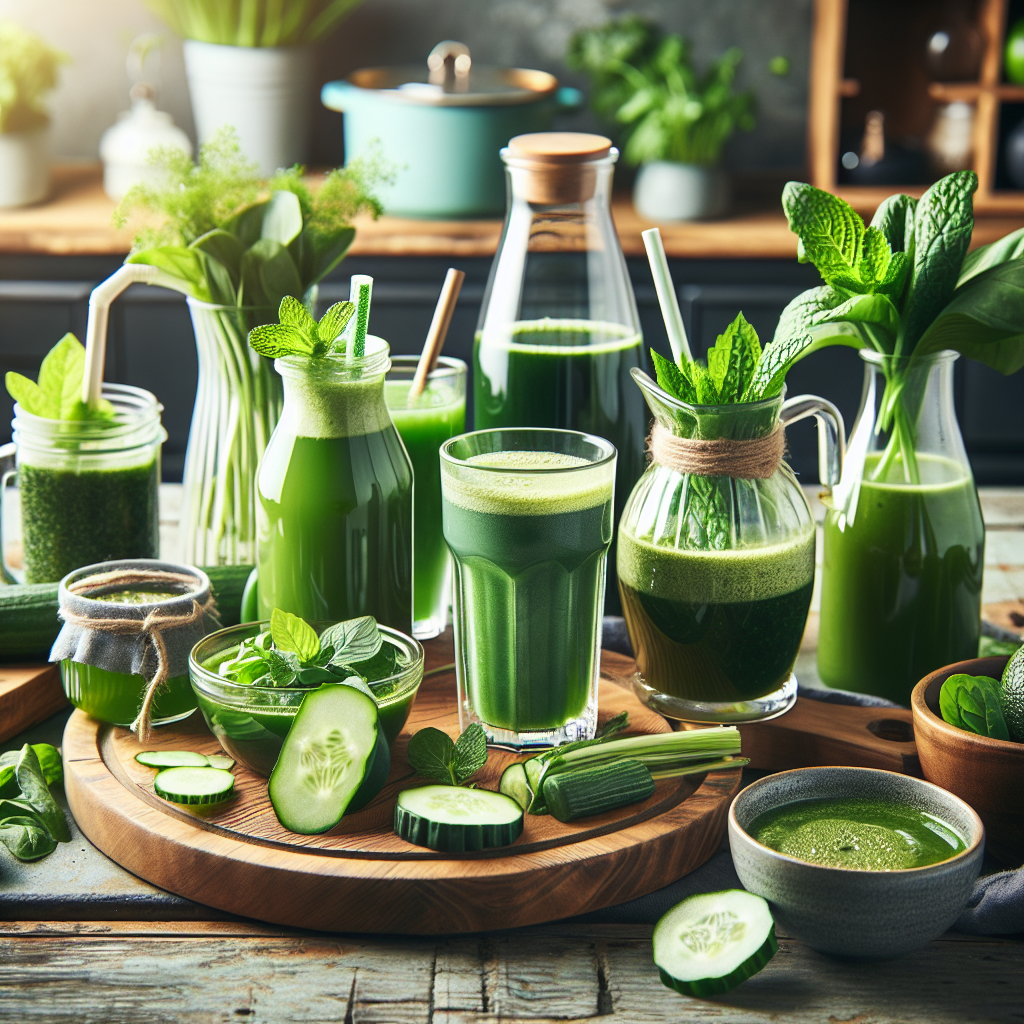 Yeşil Bitkili İçeceklerin Getirdiği Sağlık