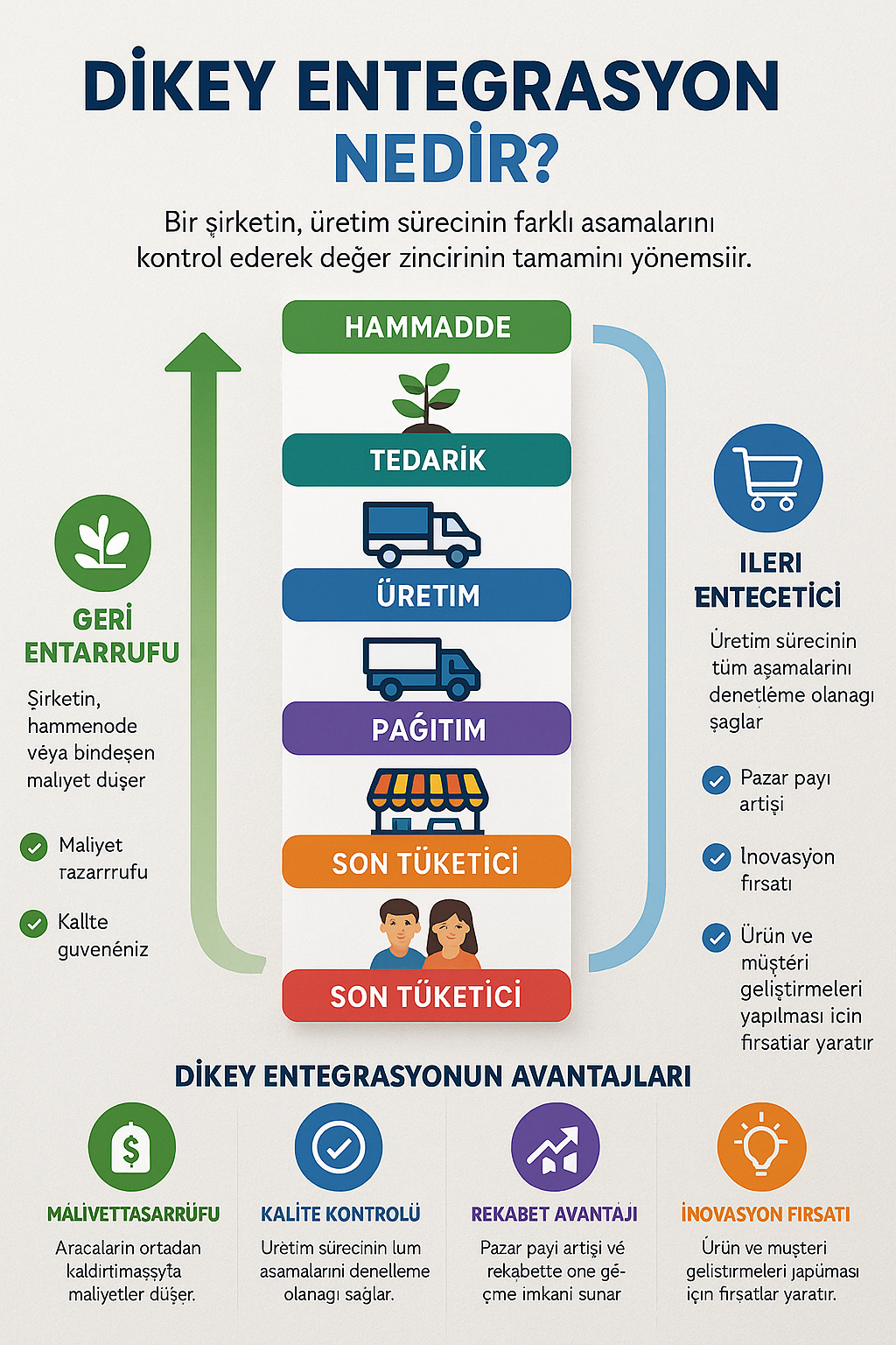 Dikey Entegrasyon ( Dikte Entegrasyon ) Nedir ?